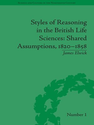 cover image of Styles of Reasoning in the British Life Sciences